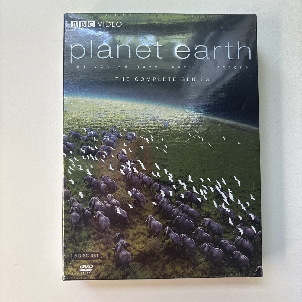 Planet‎ Earth DVD BBC Complete Series 5 Disc Box Set  Documentary